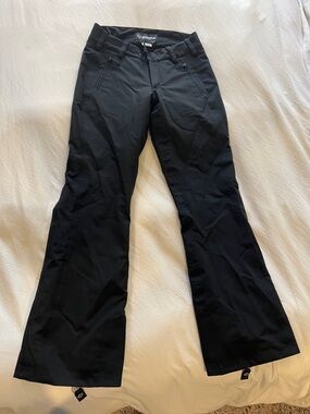 Sunice Thinsulate Black Women's Ski Pants with Zippered Pockets